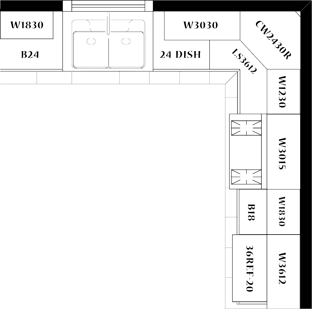 10x10 Kitchen Cabinetondemand